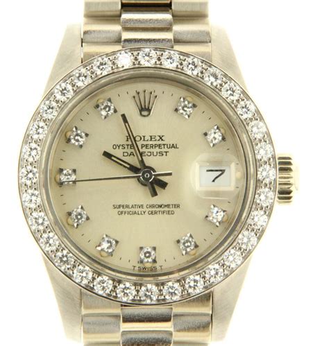 dames horloge met steentjes rolex|Rolex Lady.